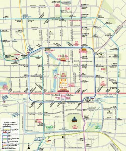 Beijing subway map