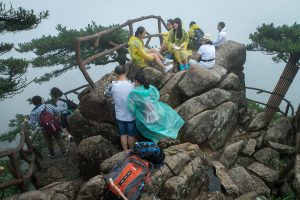 Lion peak, is a good place to watch the sea of clouds.