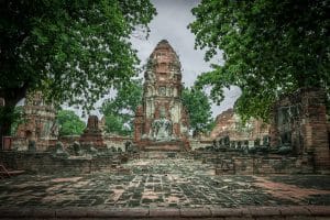 buddha in Ayutthaya