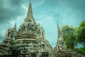 Ayutthaya Ruins in Thalaind