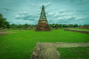 Ayutthaya Ruins in Thalaind