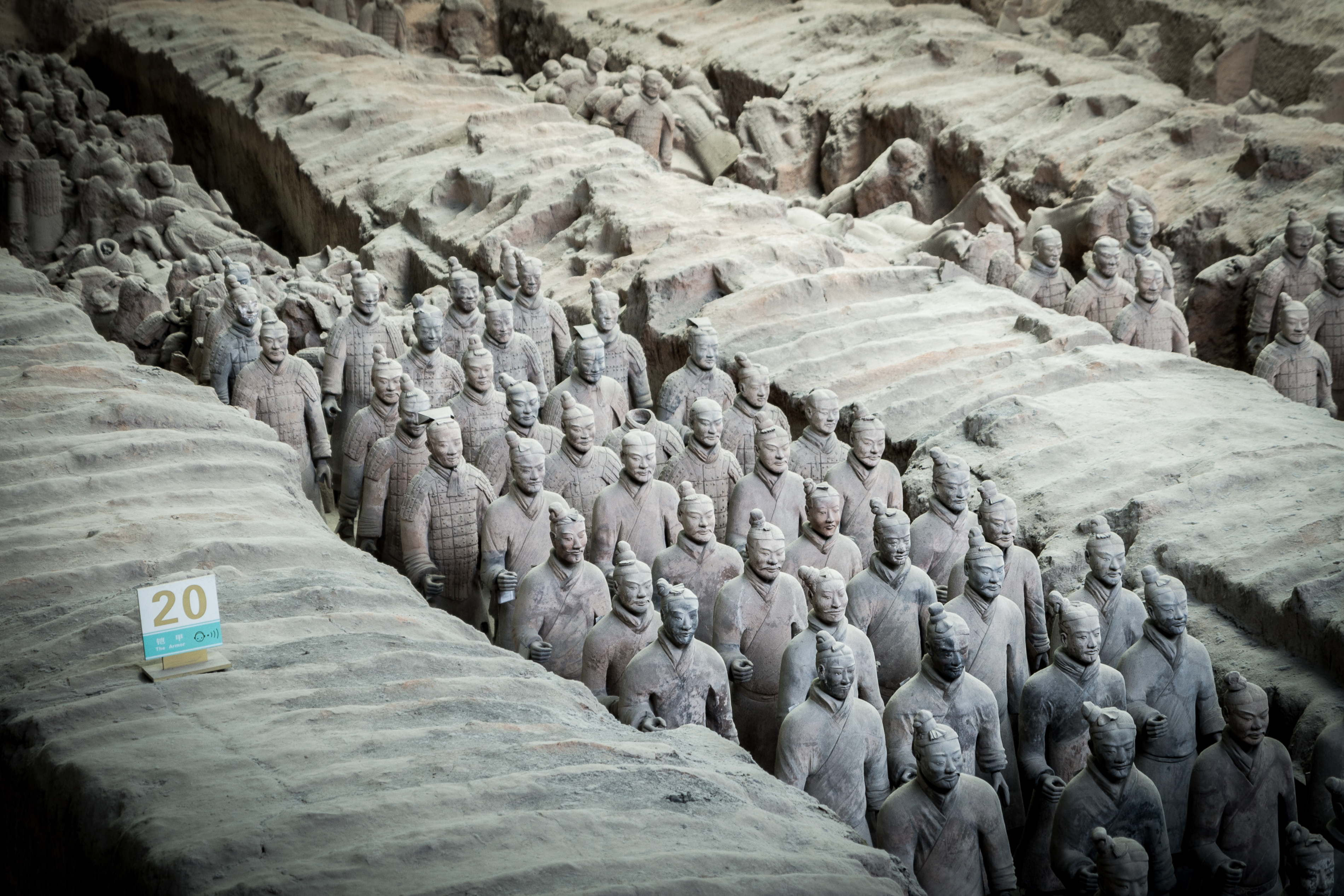 Terracotta Warriors in Xi'an, amazing photos