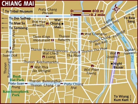 CHIANGMAI MAP